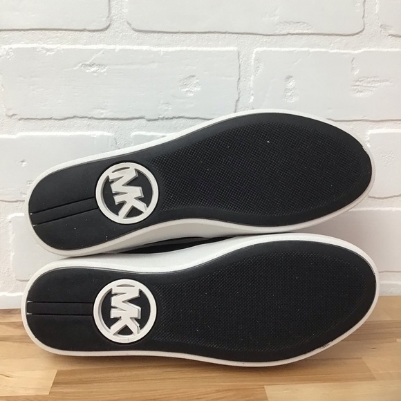 Michael Michael Kors glitter back sneakers patine size 5 feminine This girl shoe - Picture 8 of 13